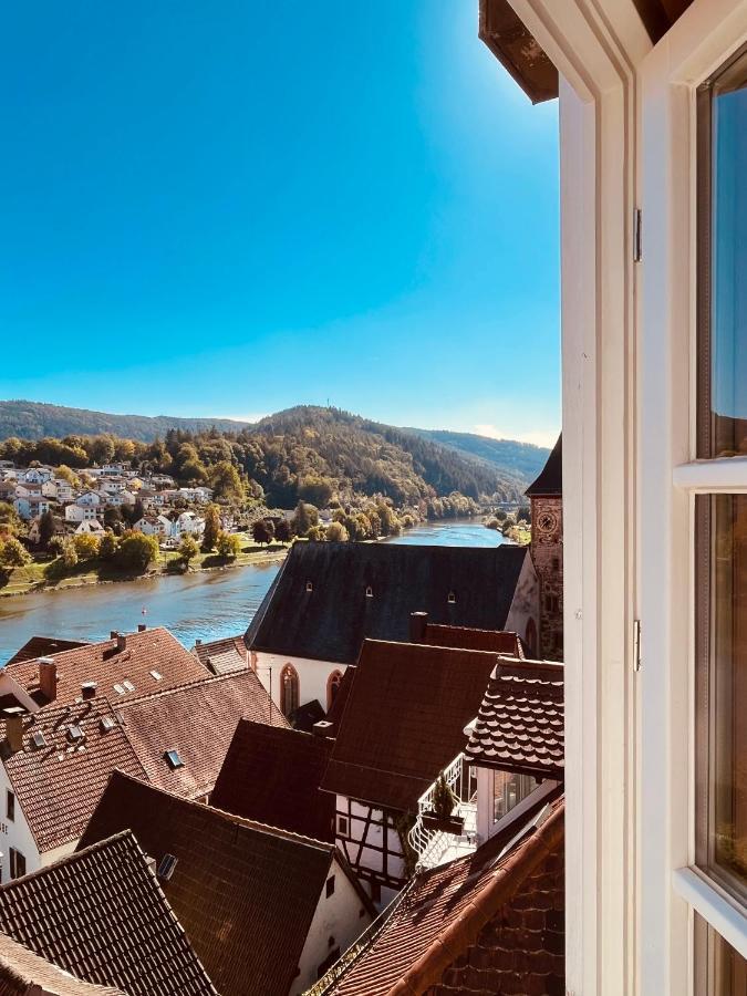 Natur Und Neckarblick Bei Heidelberg Hirschhorn Exterior photo