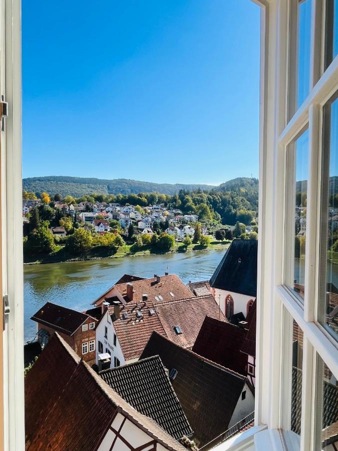 Natur Und Neckarblick Bei Heidelberg Hirschhorn Exterior photo