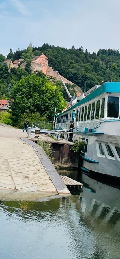 Natur Und Neckarblick Bei Heidelberg Hirschhorn Exterior photo
